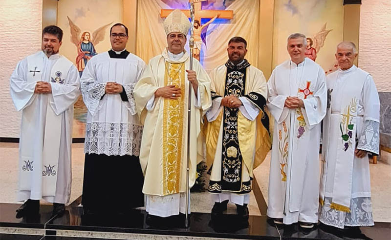 Padre Márcio Arthur assume a Paróquia Nossa Senhora do Rosário