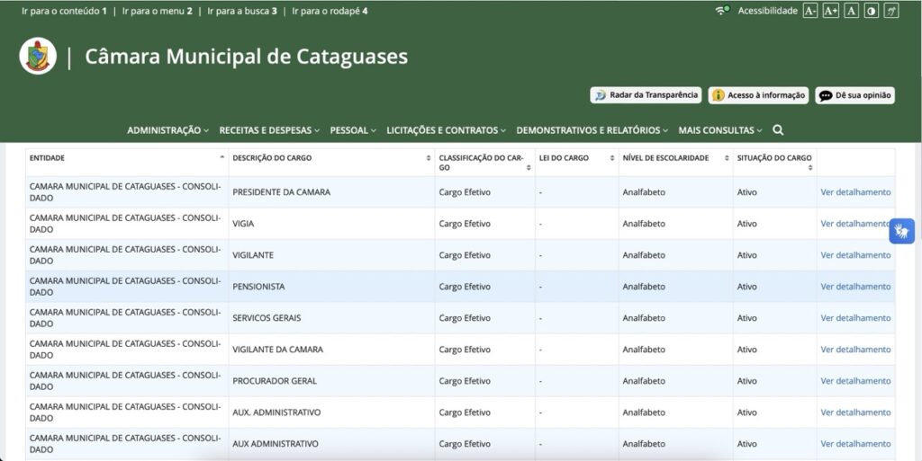 Câmara Municipal refuta denúncia