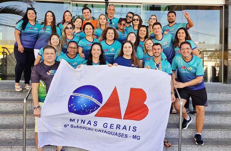 OAB Cataguases conquista medalha histórica nos Jogos da Advocacia Mineira