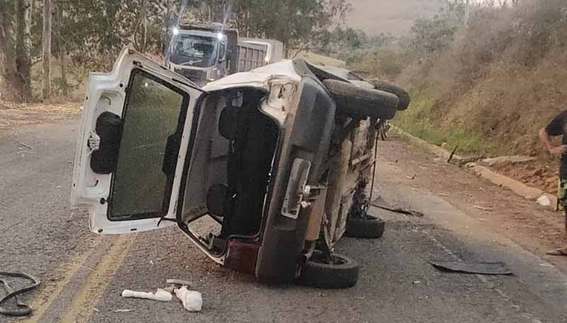 Acidente em Guarani deixa condutora em estado grave