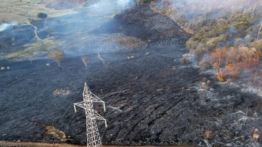 Queimadas já deixaram 20 mil clientes da Energisa sem energia