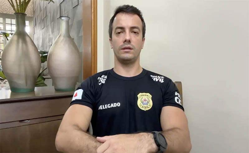 Em vídeo, delegado fala sobre esquema de pirâmide financeira em Cataguases