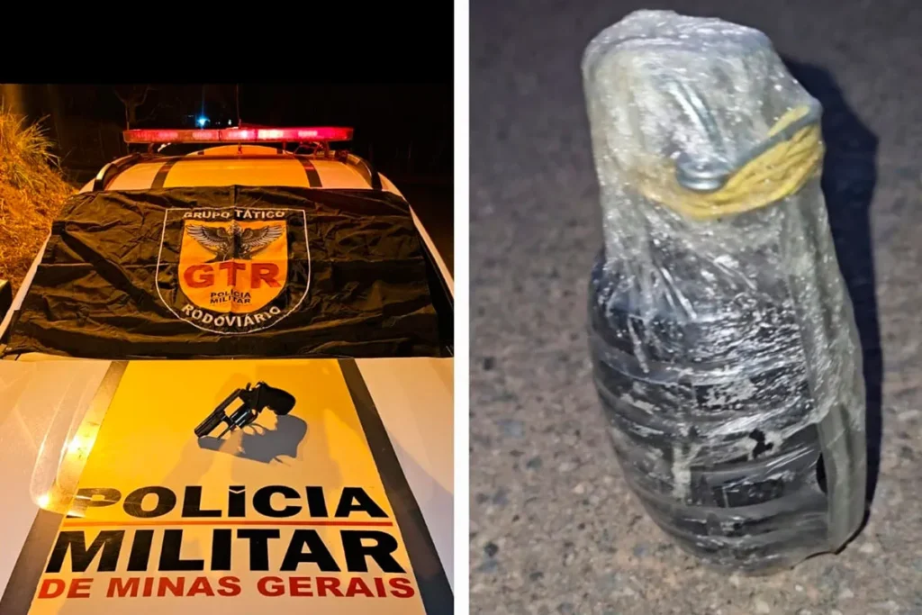 PMRv apreende adolescente com granada e revólver na mochila