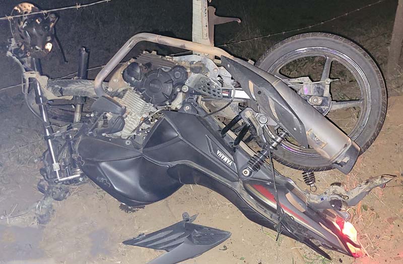 Motociclista morre após bater em carro na MG-285, em Piraúba