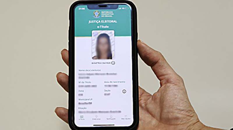 Eleitor precisa atualizar e-Título até sábado para votar com app