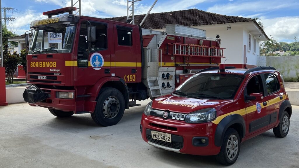 Criança tem queimaduras graves em incêndio em Visconde do Rio Branco