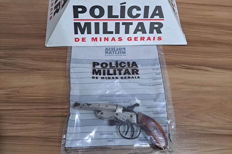 PM apreende adolescente de 16 anos por porte de arma de fogo