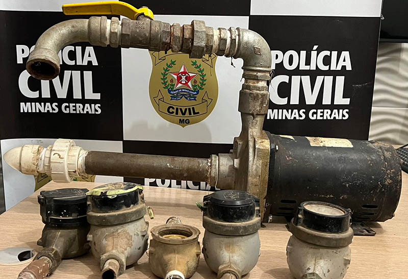 PCMG esclarece furto que interrompeu abastecimento de água em Recreio