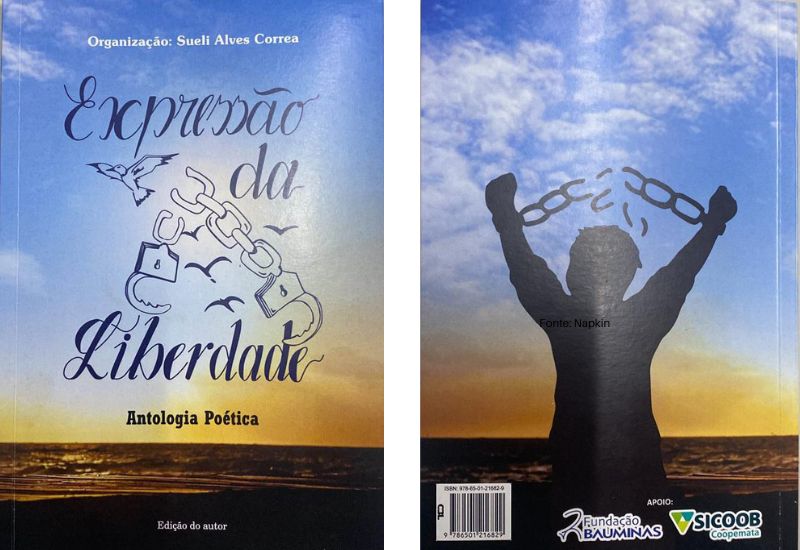 Detentos de Cataguases lançam o livro “Expressão da Liberdade”