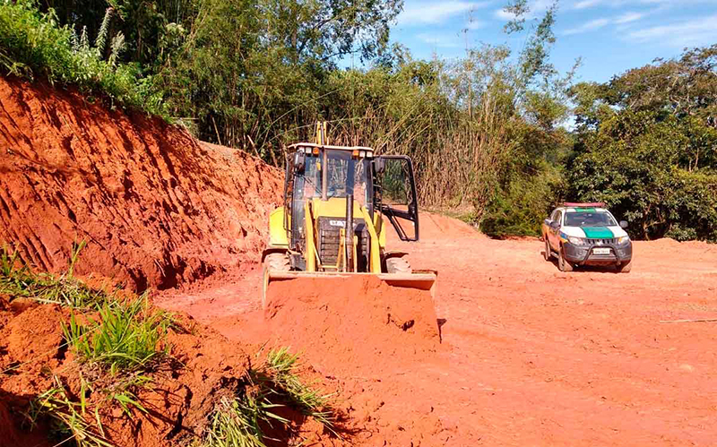 Homens são multados por intervenção em Área de Preservação Permanente