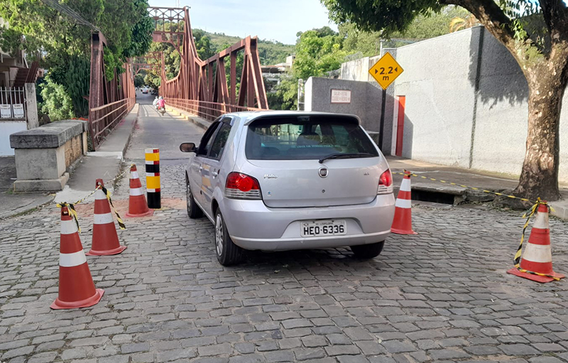 CATRANS instala balizadores na Ponte Metálica