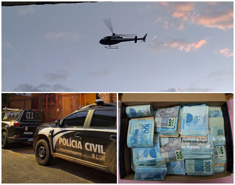 Cinco pessoas são presas em Ubá durante operação da Polícia Civil