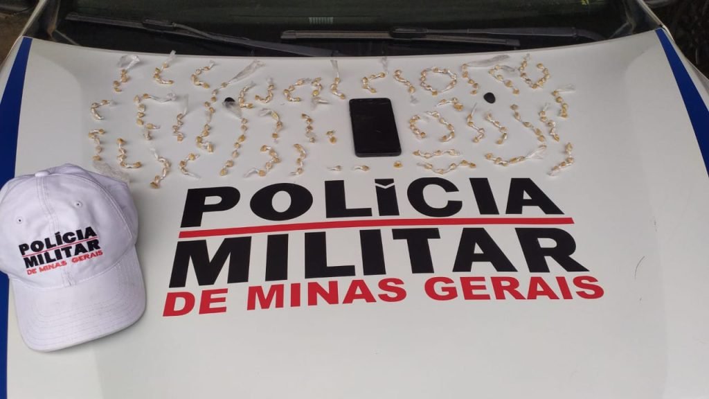 Policiais apreendem mais de 200 pedras de crack em ônibus