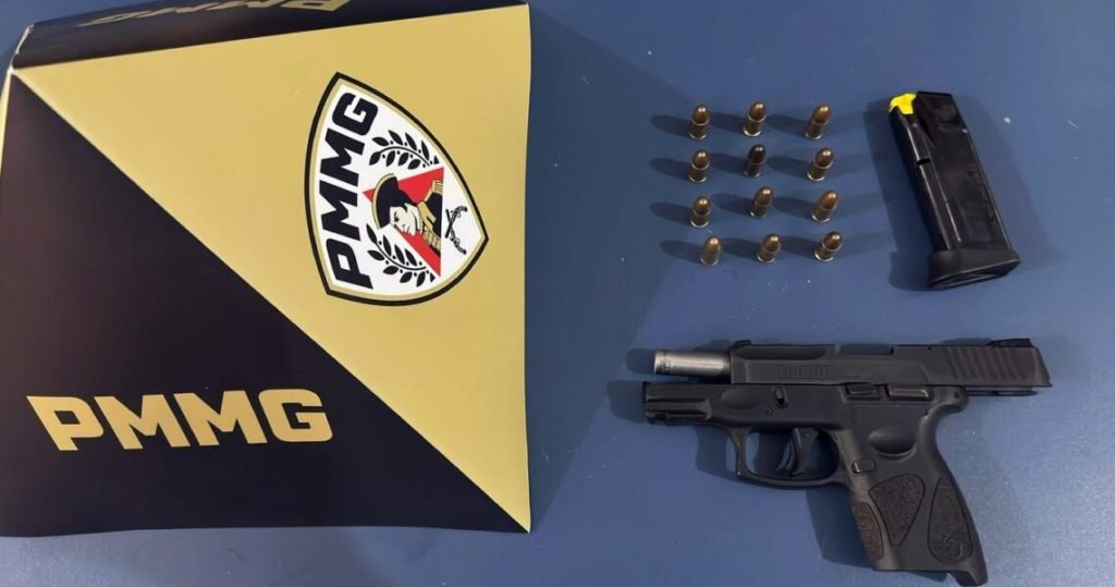 PM evita possível feminicídio e apreende pistola em Leopoldina