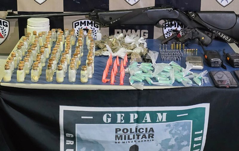 Polícia Militar de Meio Ambiente faz apreensões e prisões em Além Paraíba