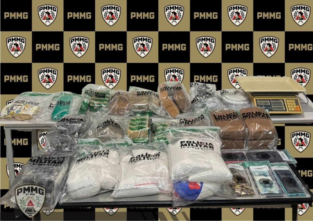 PM desarticula organização criminosa e quatro são presos, em Ubá