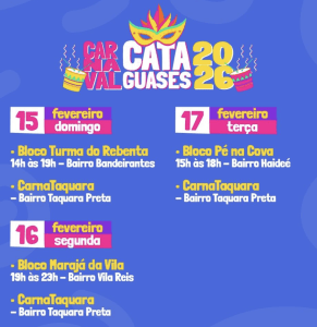 Carnaval de Cataguases prioriza