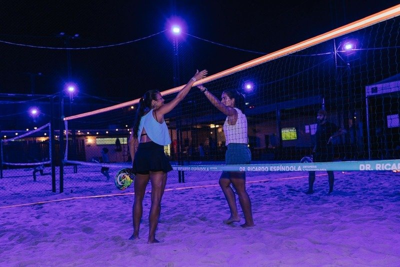 Copa Santa Rita Beach Tennis Neon é atração do fim de semana