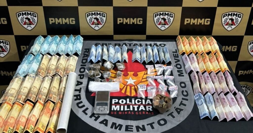 Operação da PM em Leopoldina desarticula ponto de tráfico