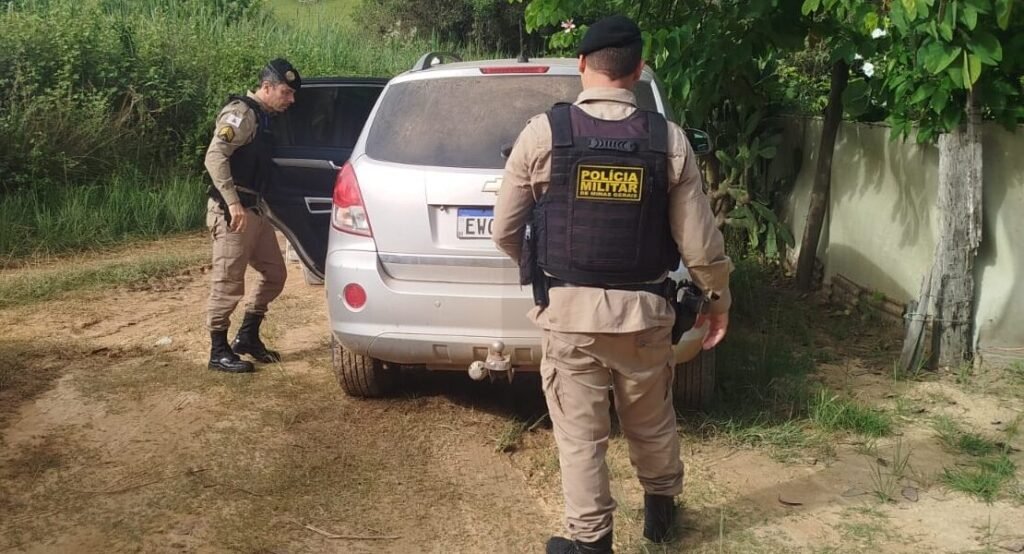 PM recupera veículo furtado na zona rural de Pirapetinga