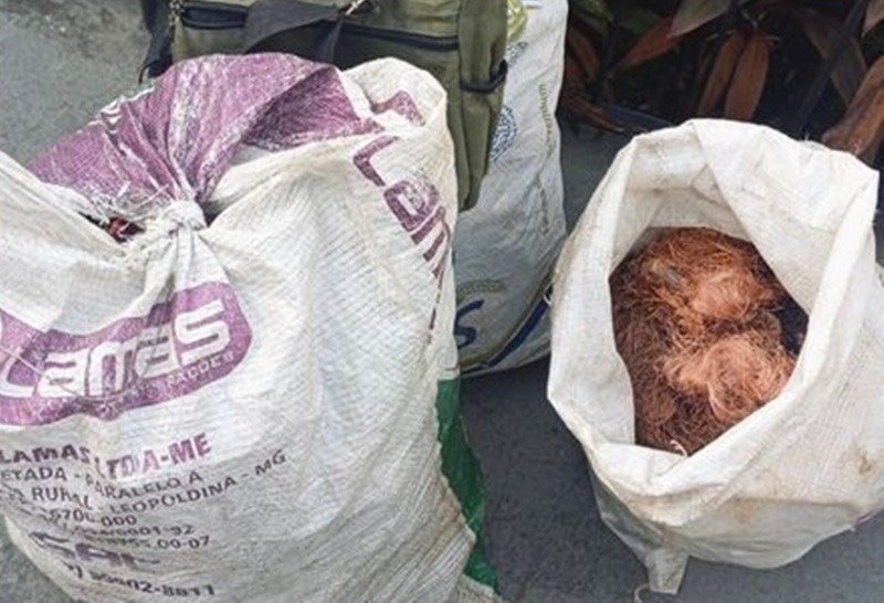 Homem é preso por furtar cobre e alumínio em galpão de reciclagem