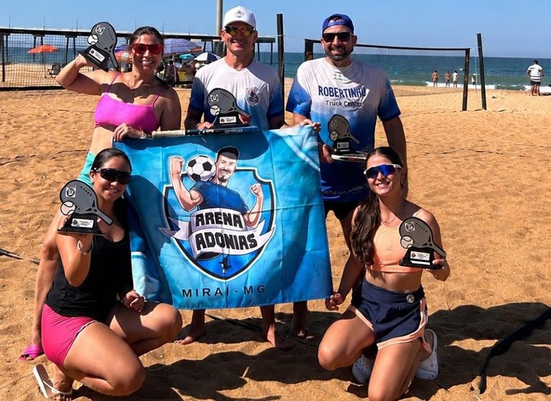 Seis atletas de Miraí vão disputar o Pan-Americano de Beach Tênis