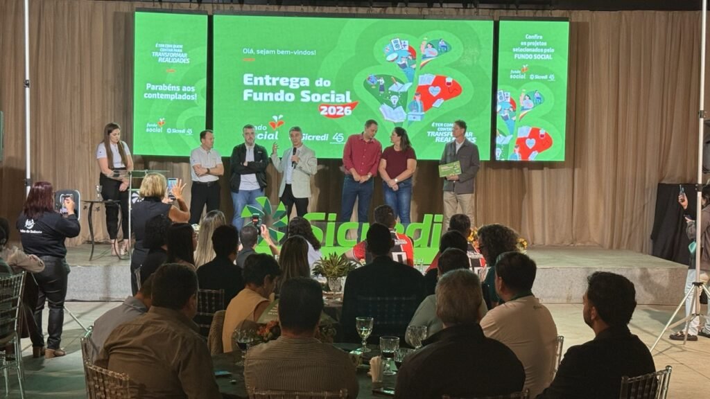 Sicredi distribui Fundo Social e beneficia 63 entidades em Minas Gerais