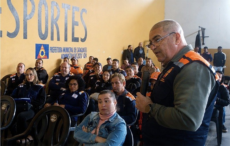 Cataguases realiza capacitação sobre áreas de risco