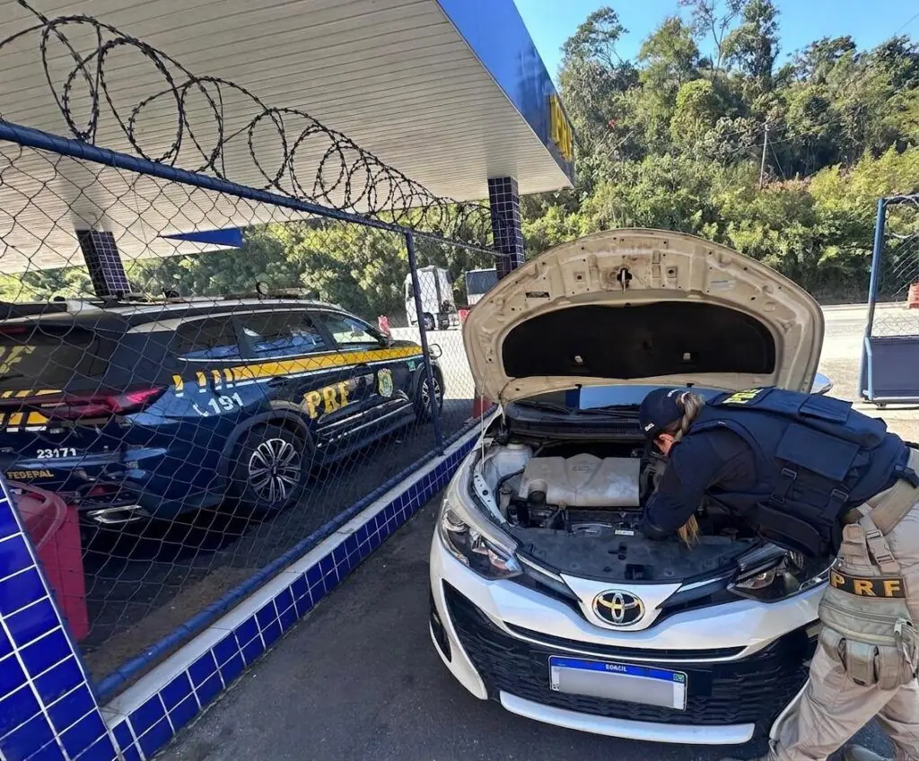 PRF recupera carro clonado que teria sido adquirido em Cataguases