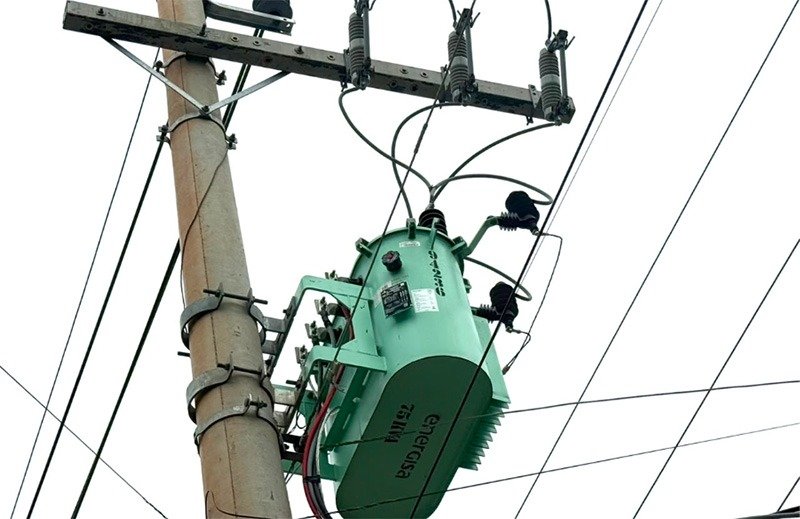 Energisa está instalando transformadores ecológicos na região