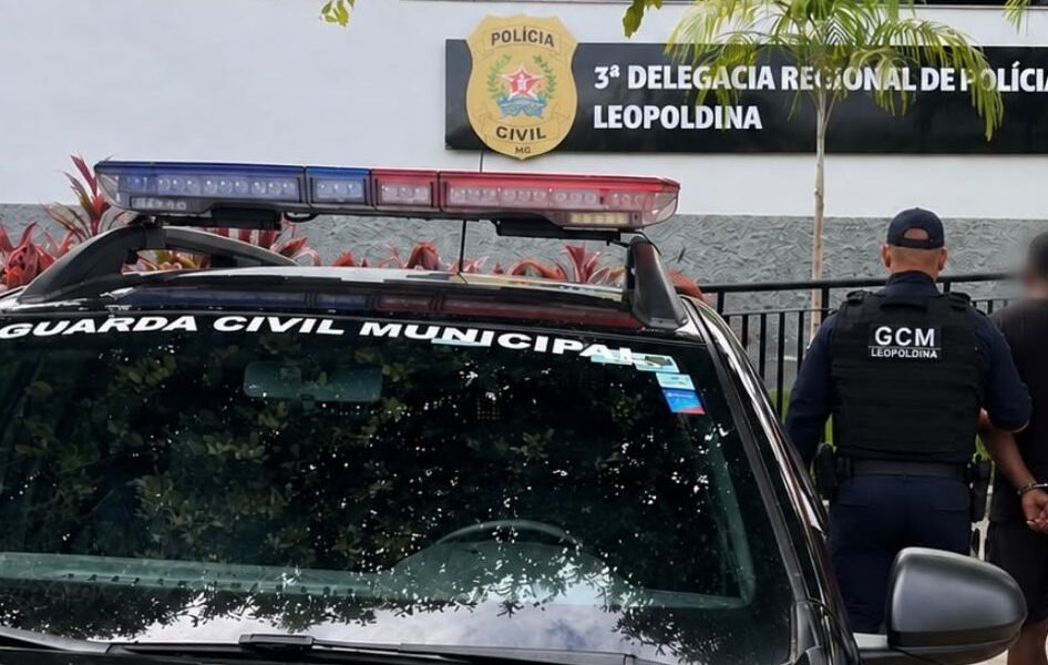Homem é preso em Leopoldina por violência contra mulher em via pública