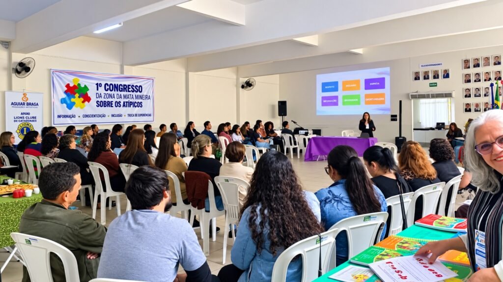 Congresso sobre desenvolvimento atípico reúne profissionais e famílias
