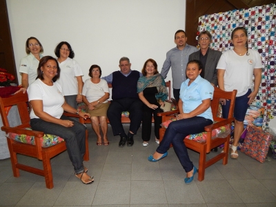 O prefeito Cesinha Samor e a primeira dama prestigiaram o evento