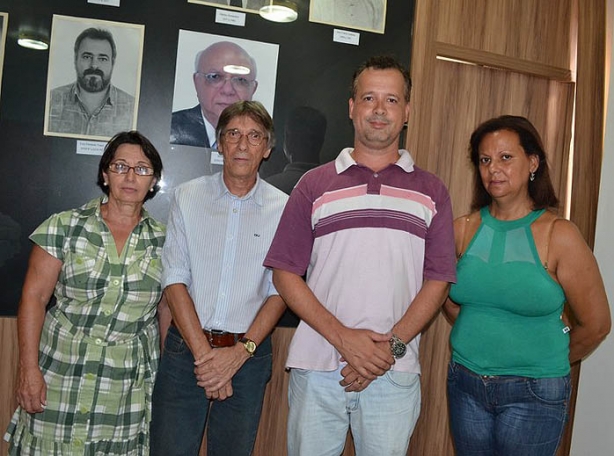 Humberto Lanzieri, Zeca Junqueira com as vencedoras do concurso de pres&eacute;pio