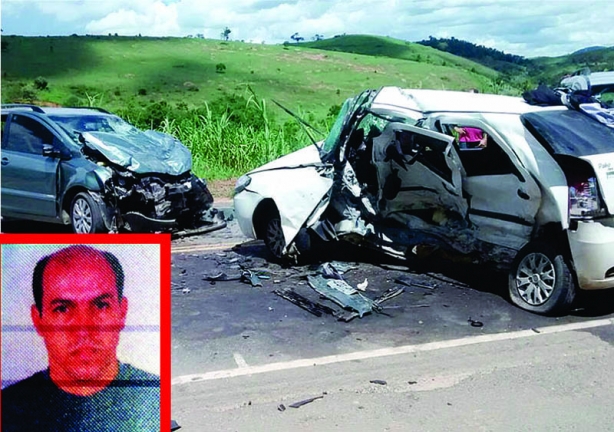 Jer&ocirc;nimo morreu no local e viajava no Palio Branco, sozinho, segundo informa&ccedil;&otilde;es preliminares