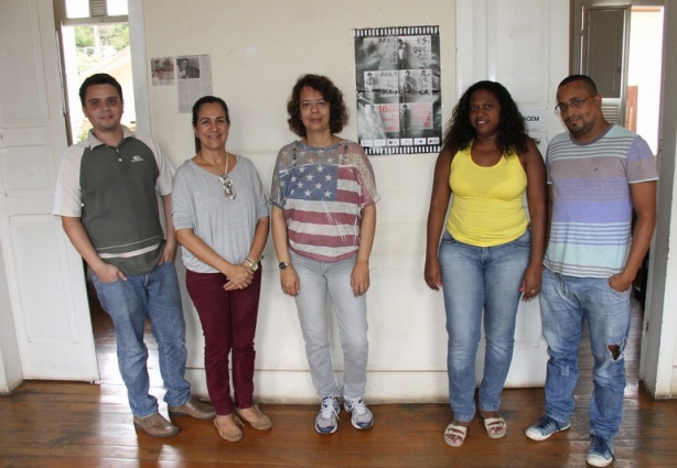 Equipe do Caps I que está coordenando a Semana Antimanicomial juntamente com acadêmicos da Sudamérica