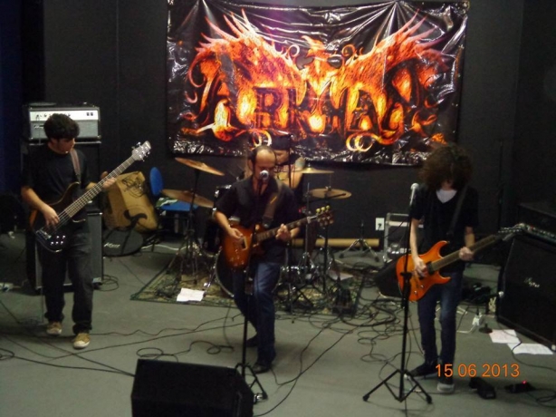 A banda Arkhan faz logo mais show de lan&ccedil;amento de seu CD com grava&ccedil;&otilde;es in&eacute;ditas