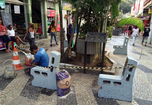 Aobra de revitalização do Calçadão deverão estar concluídas em setembro