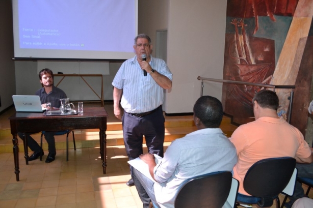 tO prefeito Cesinha Samor fez a abertura do encontro e disse que o Trem da Terra vai promover o turismo na regi&atilde;o