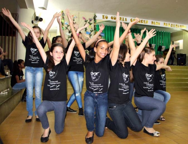 O projeto foi apresentado na quinta-feira, 18 de agosto, &agrave; noite pelos estudantes do 5&ordm; ano do Ensino Fundamental,