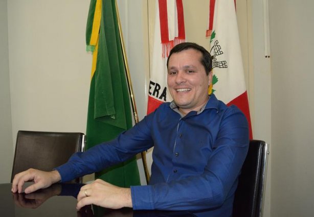 O prefeito Bruno Ribeiro destacou suas realizações nestes primeiros seis meses de governo