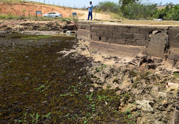 O nível do manancial que abastece Recreio está critico e a cidade vive a maior crise hídrica de sua história