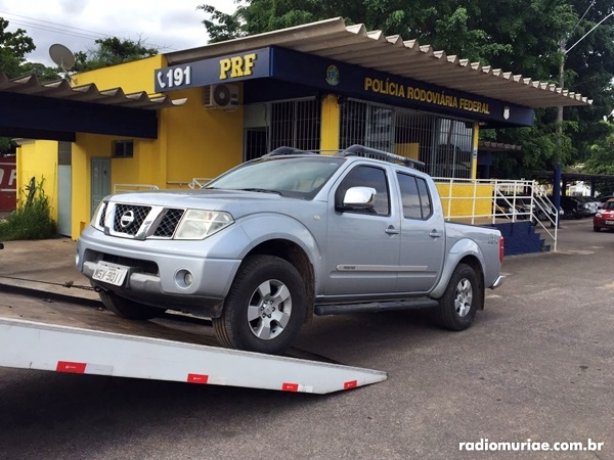 A picape foi apreendida ap&oacute;s uma vistoria constatar irregularidades no motor e chassi