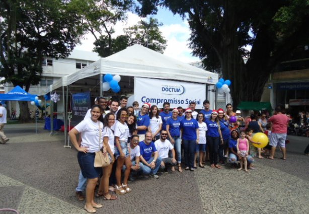 O evento teve distribuição de pipoca e até passeio no Trio da Alegria