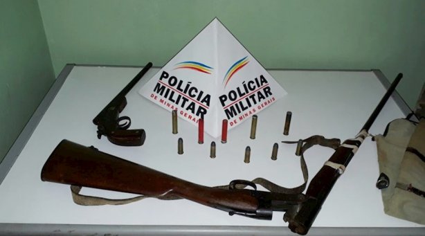 As armas provavelmente era utilizadas para ca&ccedil;a