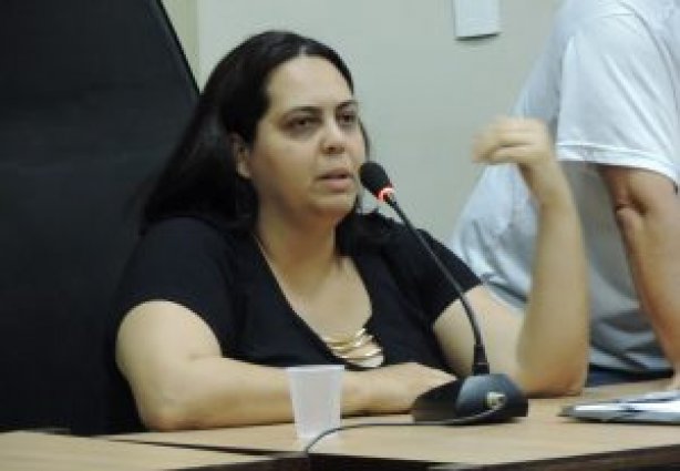 Advogada do Sinserpu, Cristiane Pinto Pereira (Foto gentilmente cedida por Anderson Moura)