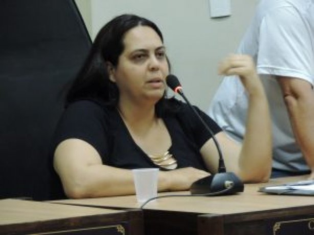 Advogada do Sinserpu, Cristiane Pinto Pereira (Foto gentilmente cedida por Anderson Moura)