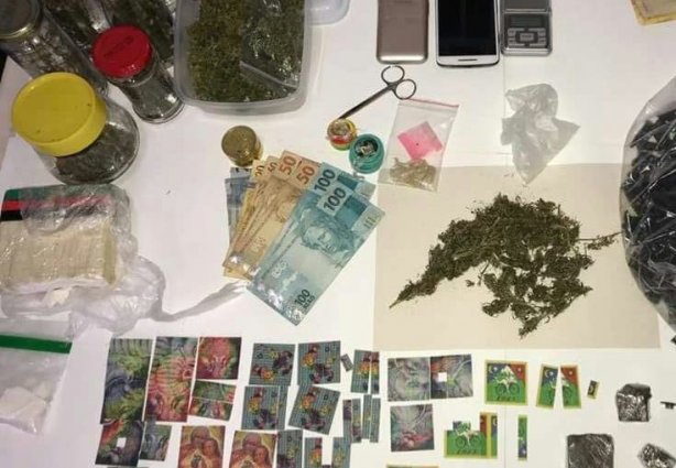 Esta foi a maior apreensão de droga sintética feita pela Delegacia Regional de Polícia Civil de Viçosa