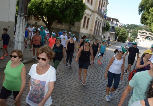 Ano passado aconteceu a primeira caminhada da Unimed com um trajeto diferente do que será feito domingo