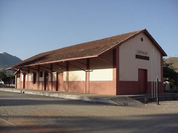 A esta&ccedil;&atilde;o ferrovi&aacute;ria de S&atilde;o Geraldo, reformada, e um dos cart&otilde;es postais da cidade